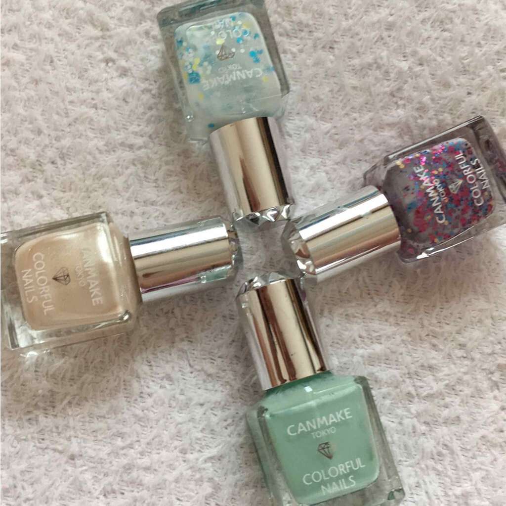 カラフルネイルズ/キャンメイク/マニキュアを使ったクチコミ（1枚目）