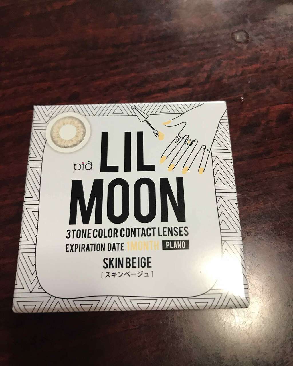 LIL MOON 1month/LILMOON/１ヶ月（１MONTH）カラコンを使ったクチコミ（1枚目）