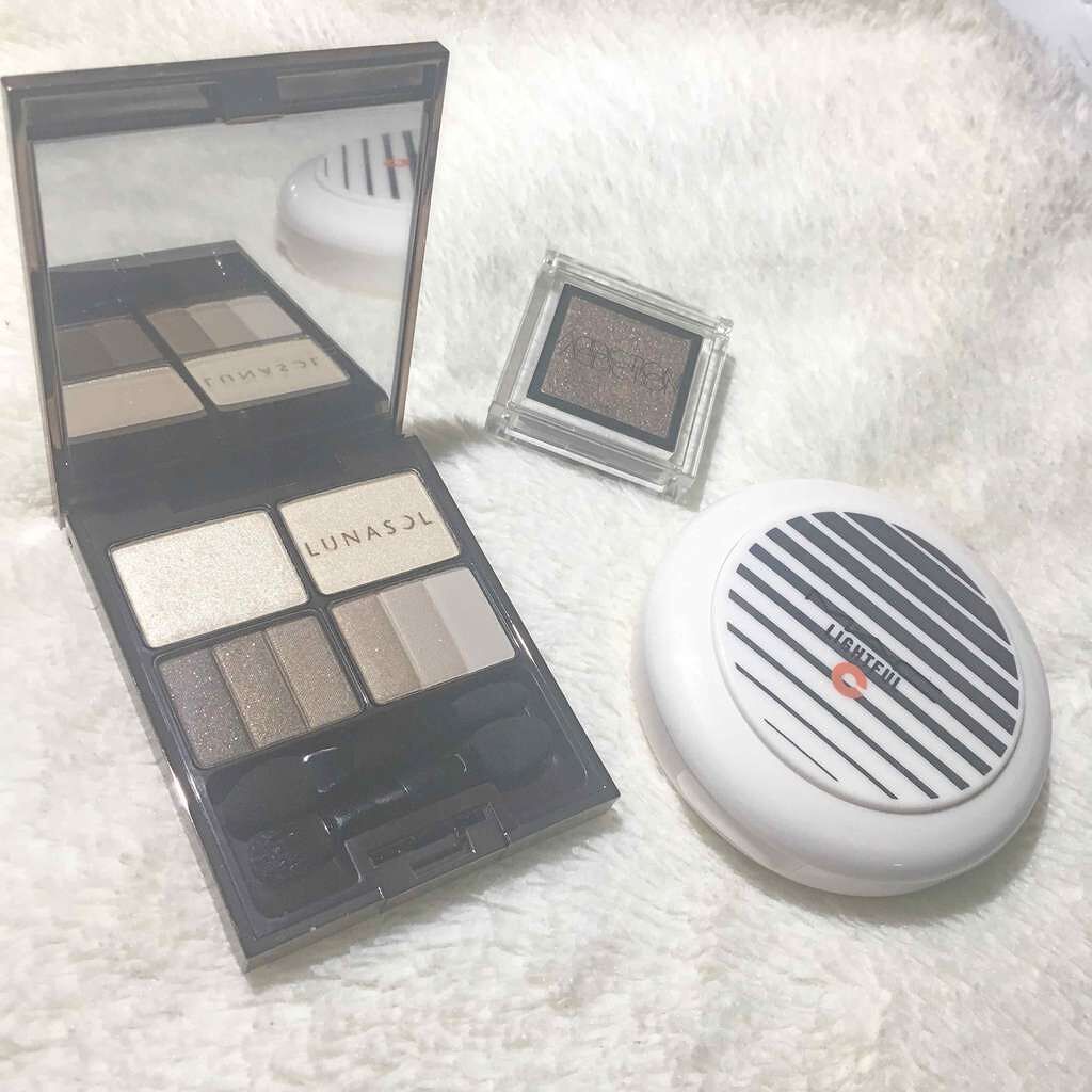 フェザリースモーキーアイズ/LUNASOL/アイシャドウパレットを使ったクチコミ（1枚目）