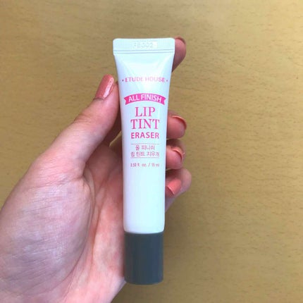 オールフィニッシュ リップティントリムーバー/ETUDE/ポイントメイクリムーバーを使ったクチコミ(1枚目)