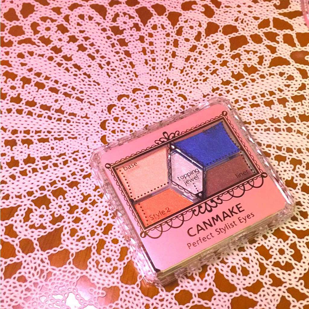 【旧品】パーフェクトスタイリストアイズ/キャンメイク/アイシャドウパレットを使ったクチコミ(1枚目)