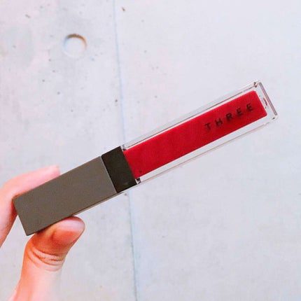 シマリング リップジャム/THREE/リップグロスを使ったクチコミ(1枚目)