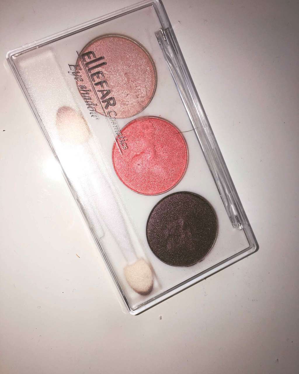 エルファー プロフェッショナル アイシャドウ/DAISO/アイシャドウパレットを使ったクチコミ（1枚目）