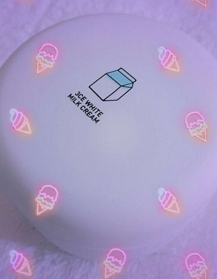 WHITE MILK CREAM/3CE/フェイスクリームを使ったクチコミ(1枚目)