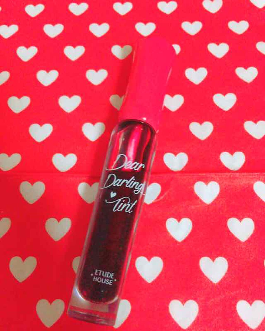 ディアダーリン ウォータージェルティント (アイスティント)/ETUDE/口紅を使ったクチコミ(1枚目)
