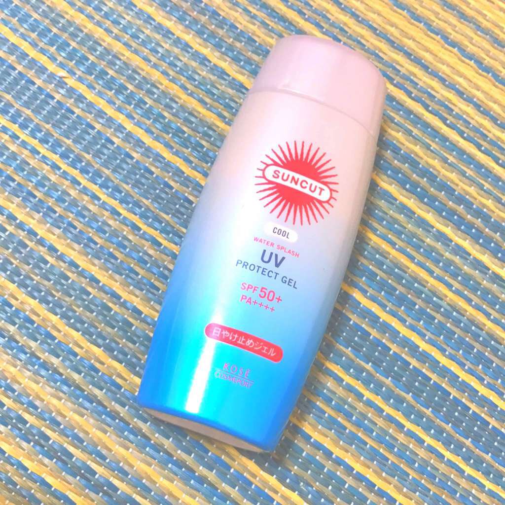 日やけ止めジェル 50 （ウォータースプラッシュ）/サンカット®/日焼け止めジェルを使ったクチコミ（1枚目）