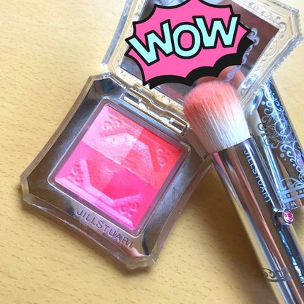 レイヤーブラッシュ コンパクト/JILL STUART/パウダーチークを使ったクチコミ(2枚目)