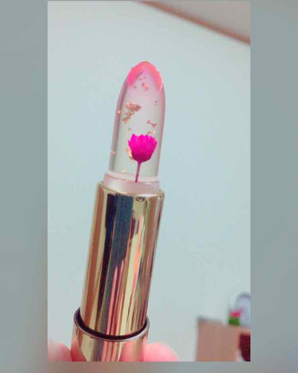 フラワーリップスティック/Kailijumei/口紅を使ったクチコミ(1枚目)
