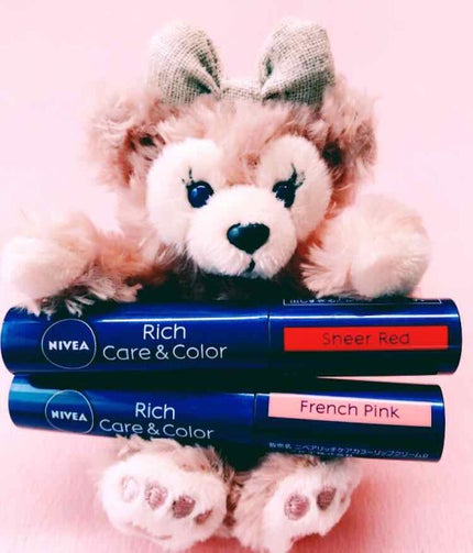 ニベア リッチケア&カラーリップ/ニベア/リップクリームを使ったクチコミ(1枚目)