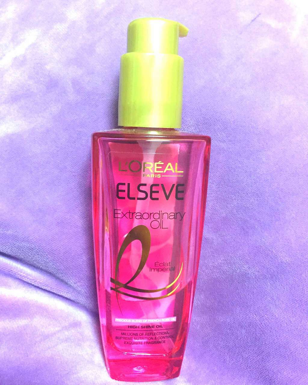 エクストラオーディナリー オイル エクラアンペリアル 艶髪オイル/ロレアル パリ/ヘアオイルを使ったクチコミ(1枚目)