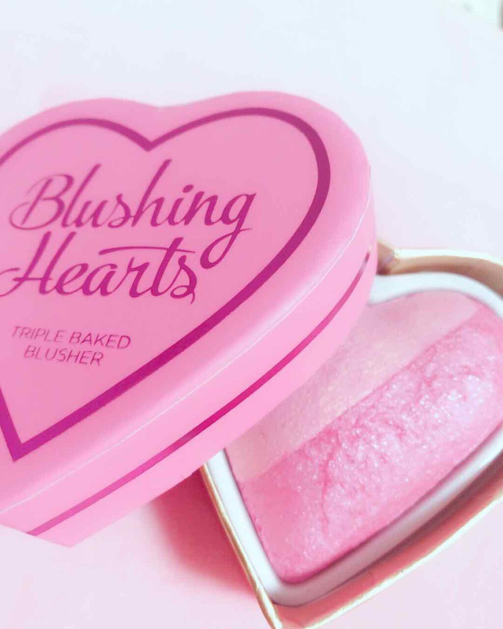 ブラッシング ハート/MAKEUP REVOLUTION/パウダーチークを使ったクチコミ(1枚目)