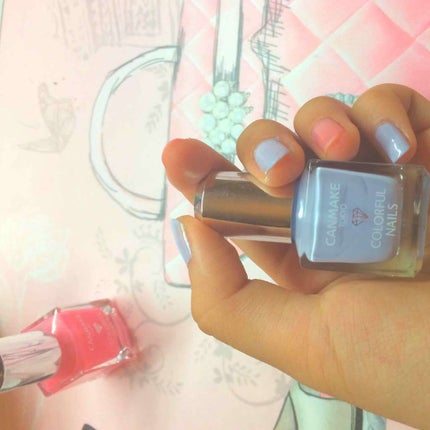 カラフルネイルズ/キャンメイク/マニキュアを使ったクチコミ(1枚目)