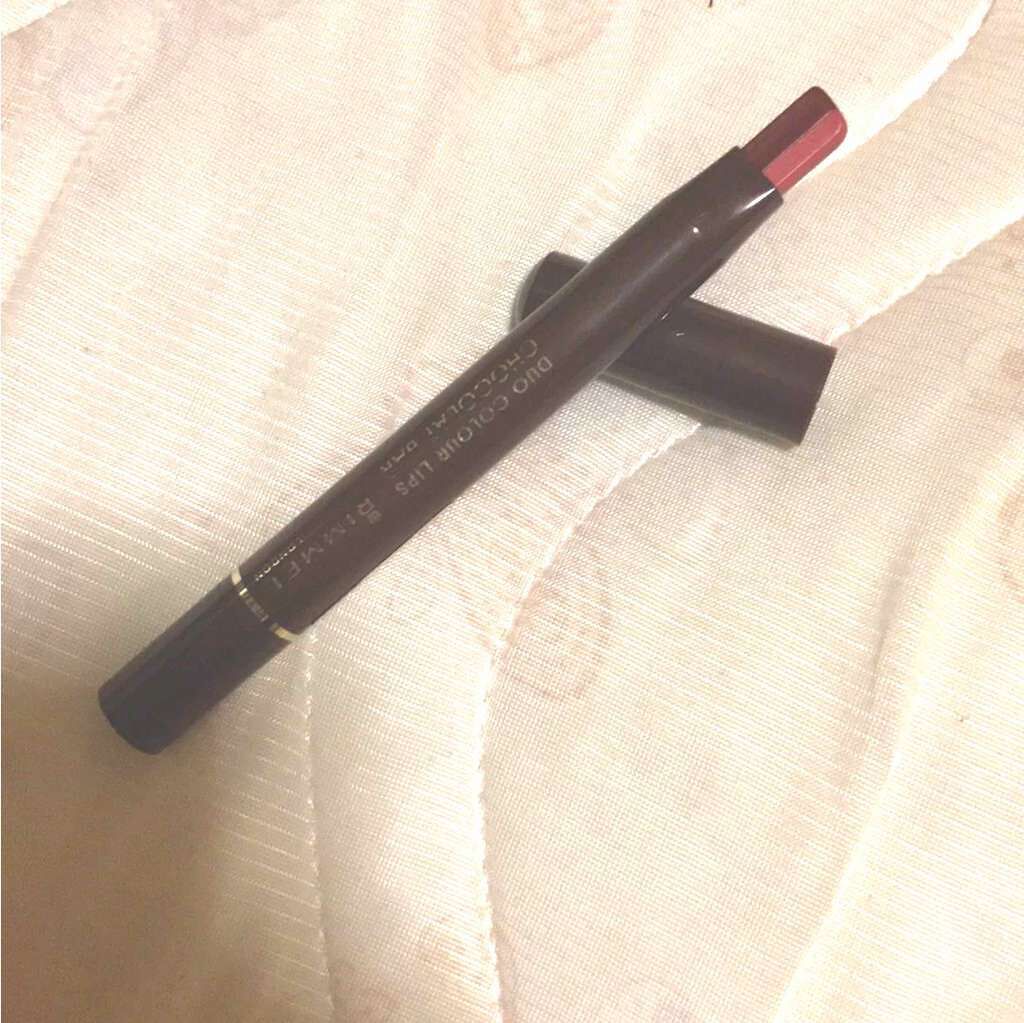 デュオカラーリップス ショコラバー/リンメル ロンドン/口紅を使ったクチコミ（1枚目）