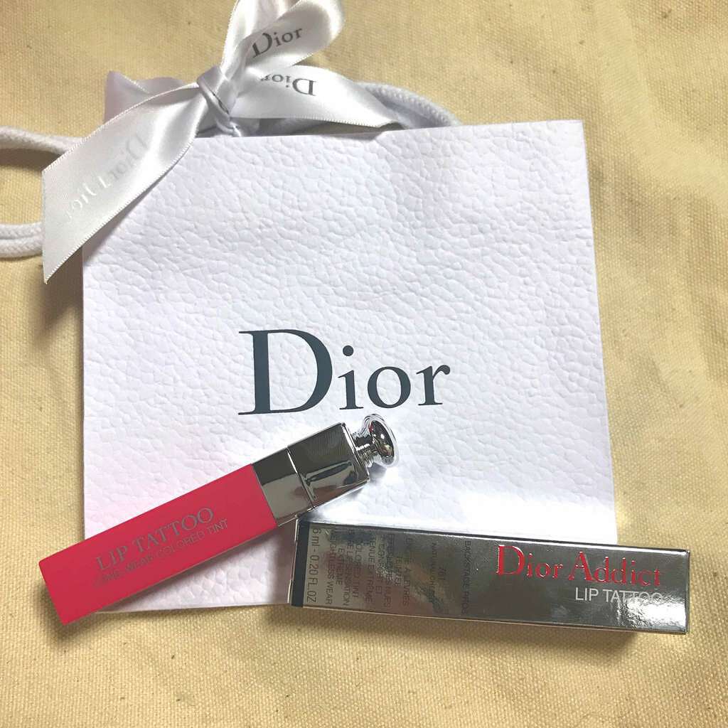 【旧】ディオール アディクト リップ ティント/Dior/リップグロスを使ったクチコミ(1枚目)