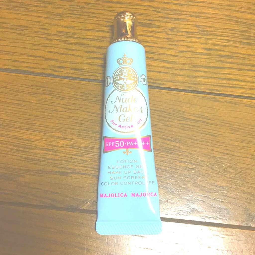 ヌードメークジェル (フォーアクティブガール)/MAJOLICA MAJORCA/化粧下地を使ったクチコミ(1枚目)