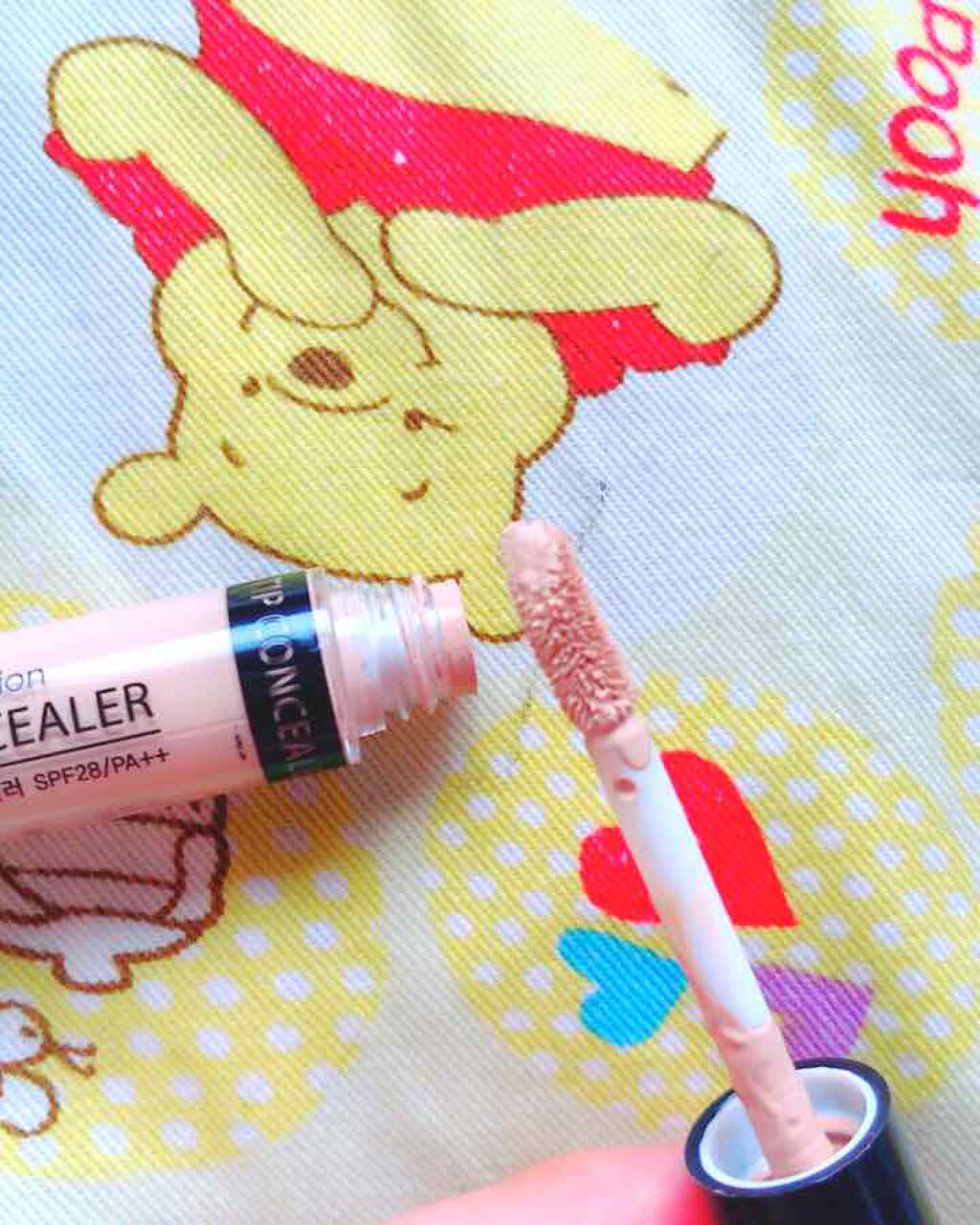 カバーパーフェクション チップコンシーラー/the SAEM/リキッドコンシーラーを使ったクチコミ(2枚目)