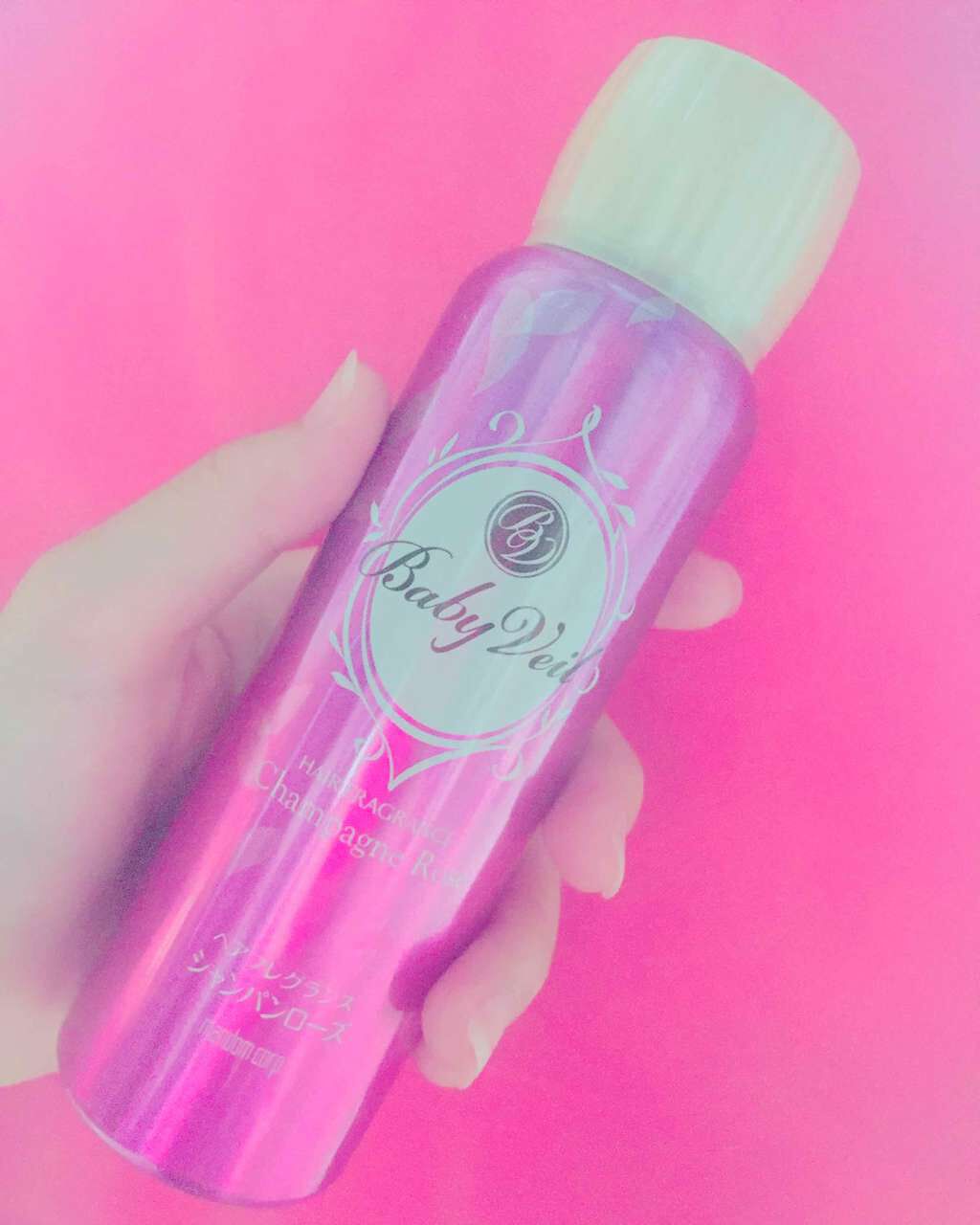 ヘアフレグランス シャンパンローズ/ベビーベール/ヘアミストを使ったクチコミ(1枚目)