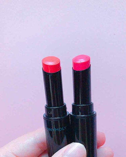 プレステージリップスティックモイスチャー/TONYMOLY/口紅を使ったクチコミ(1枚目)