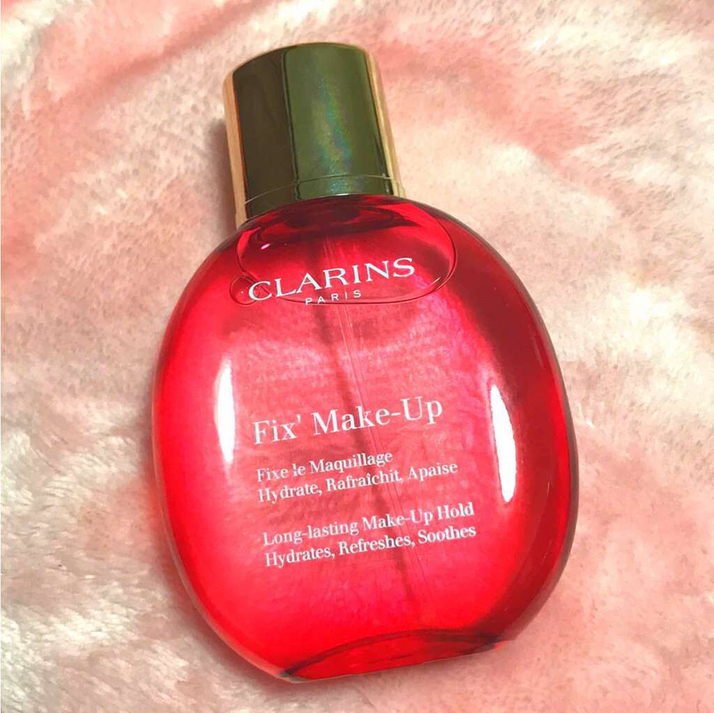 フィックス メイクアップ/CLARINS/ミスト状化粧水を使ったクチコミ（1枚目）