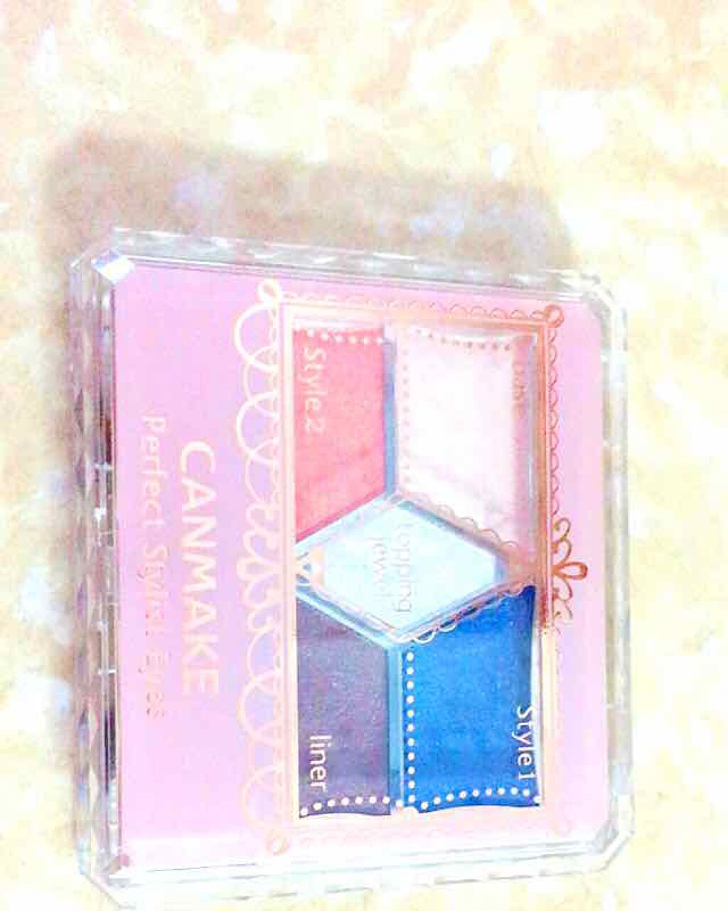 【旧品】パーフェクトスタイリストアイズ/キャンメイク/アイシャドウパレットを使ったクチコミ(1枚目)