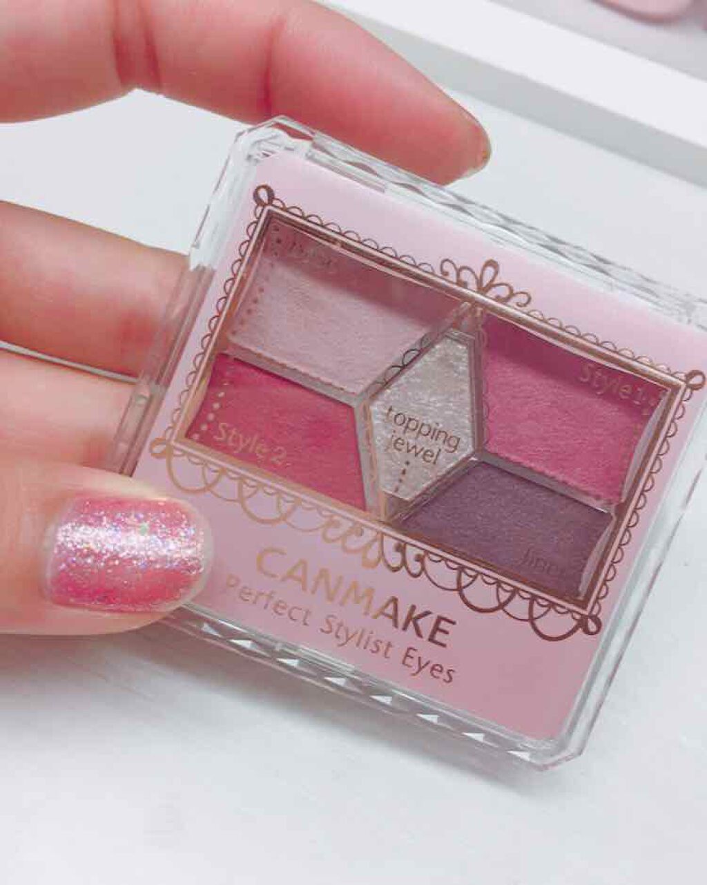 【旧品】パーフェクトスタイリストアイズ/キャンメイク/アイシャドウパレットを使ったクチコミ(1枚目)