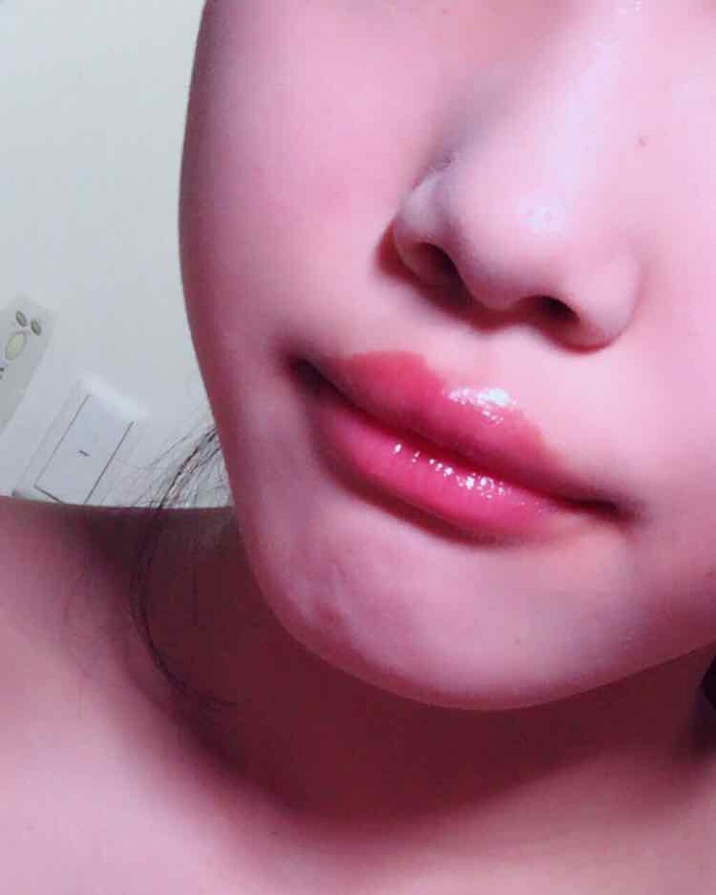 スーパーバーム モイスチャライジング グロス/CLINIQUE/リップグロスを使ったクチコミ（2枚目）