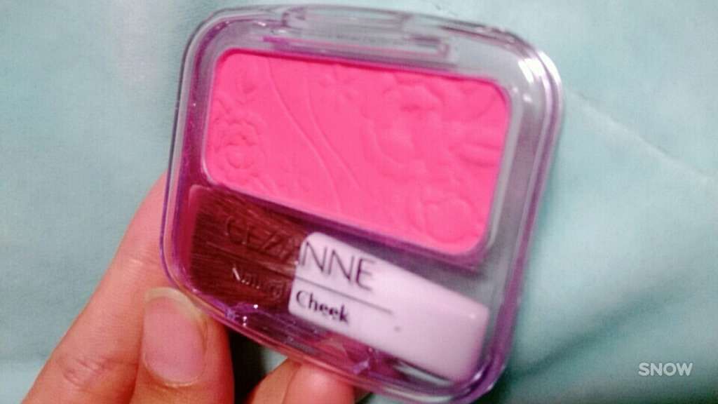 ナチュラル チークN/CEZANNE/パウダーチークを使ったクチコミ（1枚目）