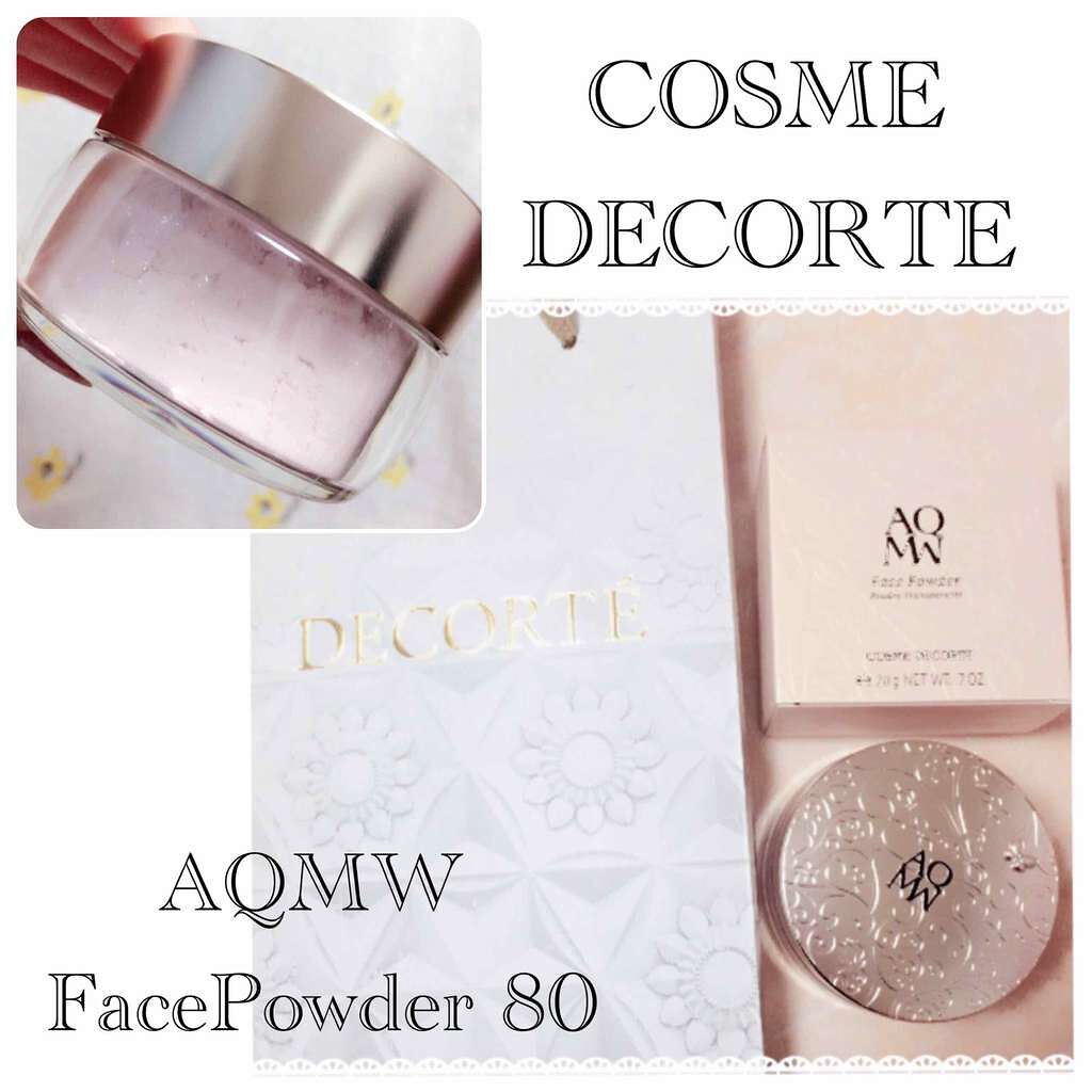 AQ MW フェイスパウダー/DECORTÉ/ルースパウダーを使ったクチコミ（1枚目）