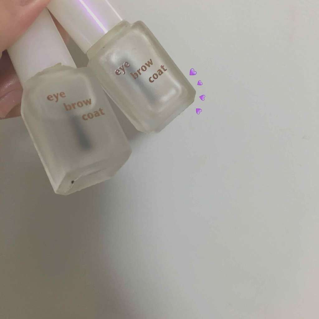 エバビレーナ アイブローコート/DAISO/アイブロウコートを使ったクチコミ(1枚目)