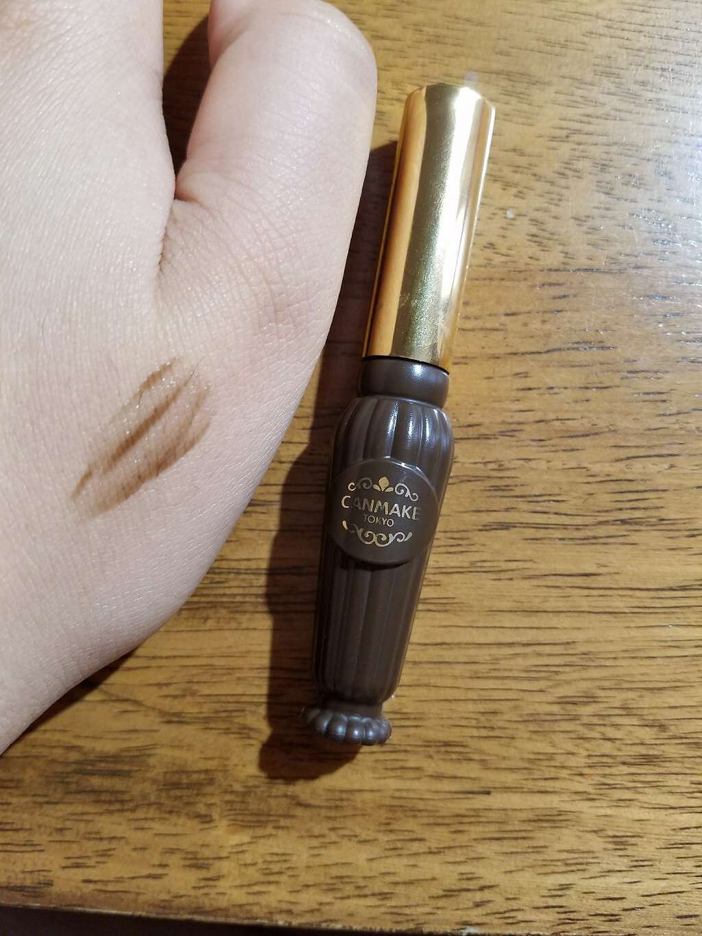 アイブロウティントジェリー/キャンメイク/眉ティントを使ったクチコミ(2枚目)