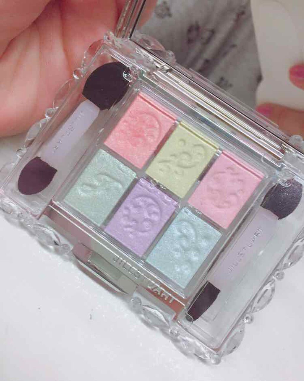 マカロンクチュールアイズ/JILL STUART/アイシャドウパレットを使ったクチコミ(1枚目)