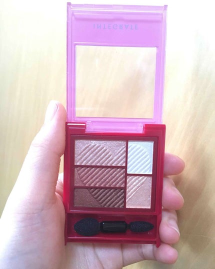 トリプルレシピアイズ/インテグレート/アイシャドウパレットを使ったクチコミ(1枚目)