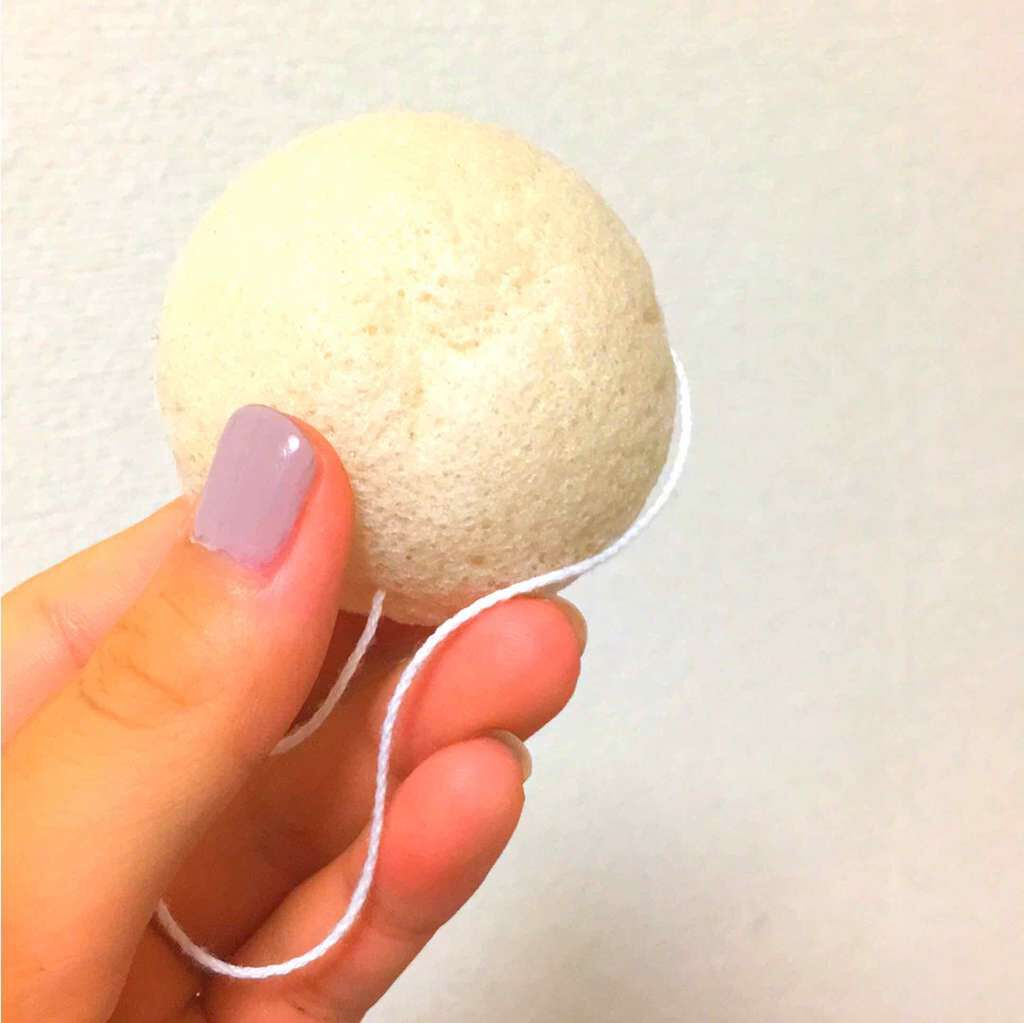 天然こんにゃくパフ/DAISO/その他スキンケアグッズを使ったクチコミ(1枚目)