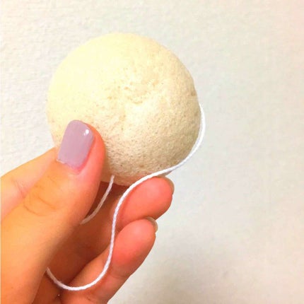天然こんにゃくパフ/DAISO/その他スキンケアグッズを使ったクチコミ(1枚目)