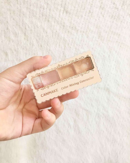カラーミキシングコンシーラー/キャンメイク/パレットコンシーラーを使ったクチコミ(1枚目)