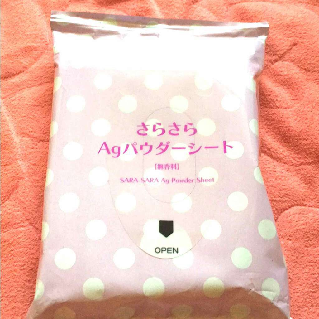 さらさらパウダーシート/東洋化学/ボディシートを使ったクチコミ(1枚目)