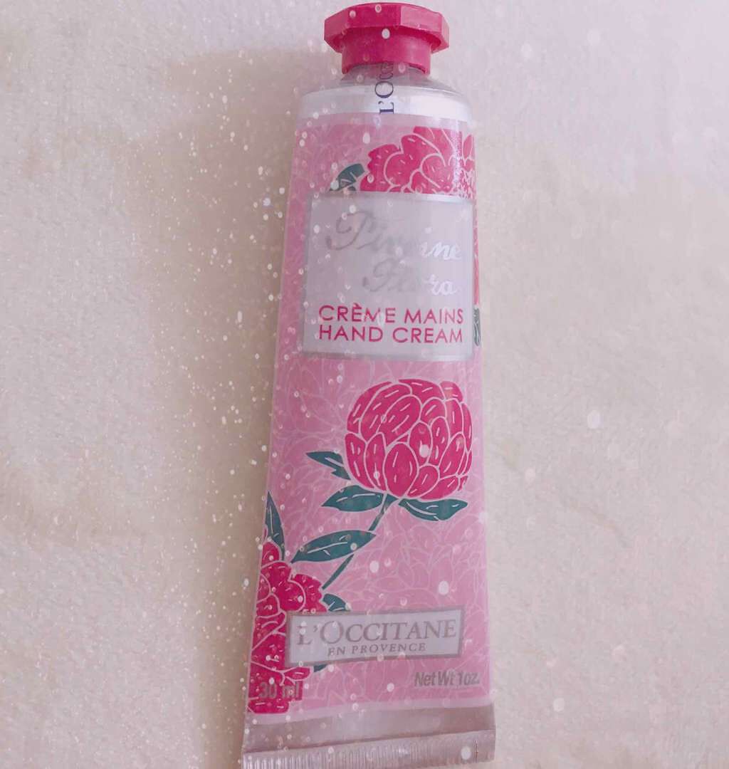 ピオニー フェアリーハンドクリーム/L'OCCITANE/ハンドクリームを使ったクチコミ(1枚目)