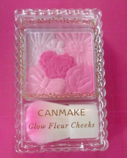 グロウフルールチークス/キャンメイク/パウダーチークを使ったクチコミ(1枚目)