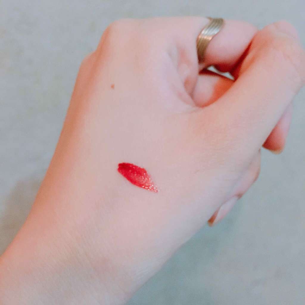 シマリング リップジャム/THREE/リップグロスを使ったクチコミ（2枚目）