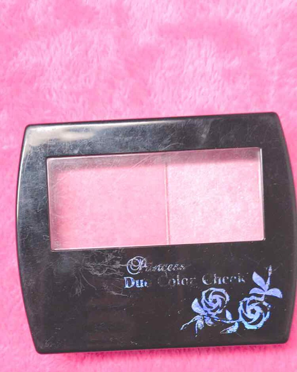 エルファー プリンセスデュオカラーチーク A/DAISO/パウダーチークを使ったクチコミ(1枚目)