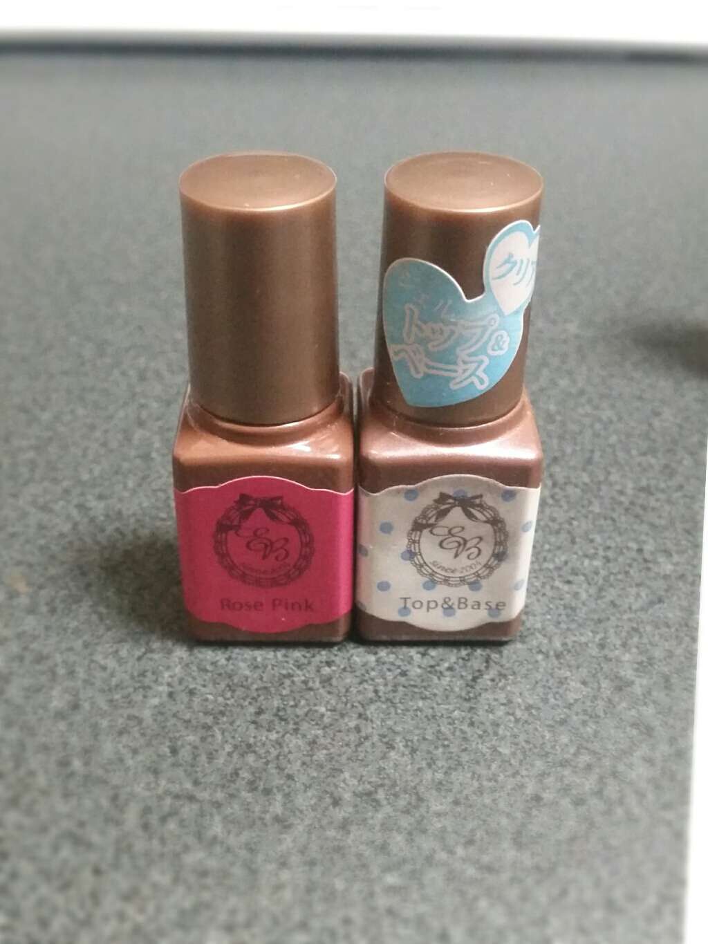 EB ボトルジェル トップ＆ベース/eternal basic/ネイルトップコートを使ったクチコミ（2枚目）