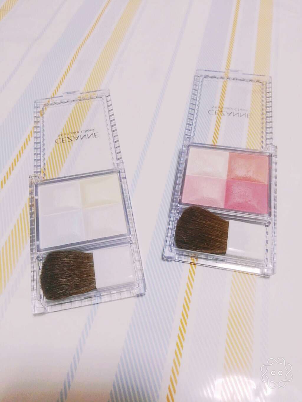 ミックスカラーチーク/CEZANNE/パウダーチークを使ったクチコミ(2枚目)