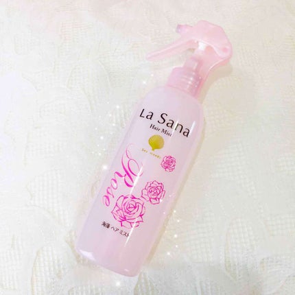 ラサーナ 海藻 モイスト ヘア ミストのクチコミ「ラサーナ✨海藻 ヘアミスト モーニングリペア
ローズの香り🌹✨
朝の洗い流さないトリートメント.....」(1枚目)