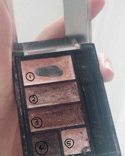 ショコラスウィート アイズ/リンメル ロンドン/アイシャドウパレットを使ったクチコミ(2枚目)
