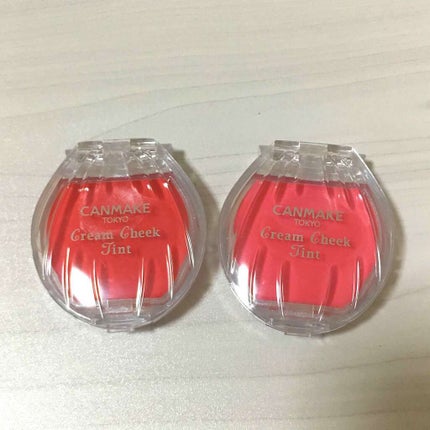 クリームチーク ティント/キャンメイク/ジェル・クリームチークを使ったクチコミ(1枚目)