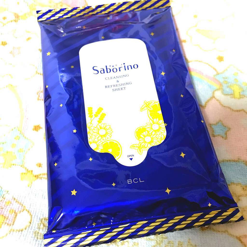 さっぱり落とシート/サボリーノ/ボディシートを使ったクチコミ（1枚目）