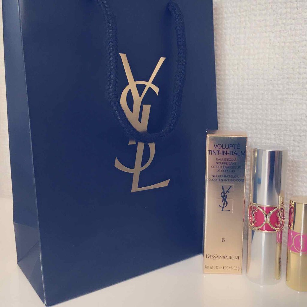 ヴォリュプテ ティントインバーム/YVES SAINT LAURENT BEAUTE/口紅を使ったクチコミ(1枚目)