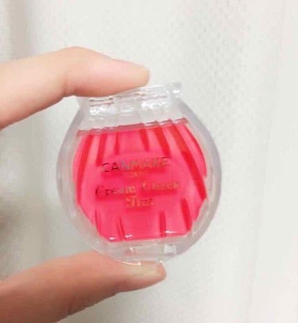 クリームチーク ティント/キャンメイク/ジェル・クリームチークを使ったクチコミ(1枚目)