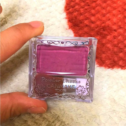 【旧品】パウダーチークス/キャンメイク/パウダーチークを使ったクチコミ(1枚目)