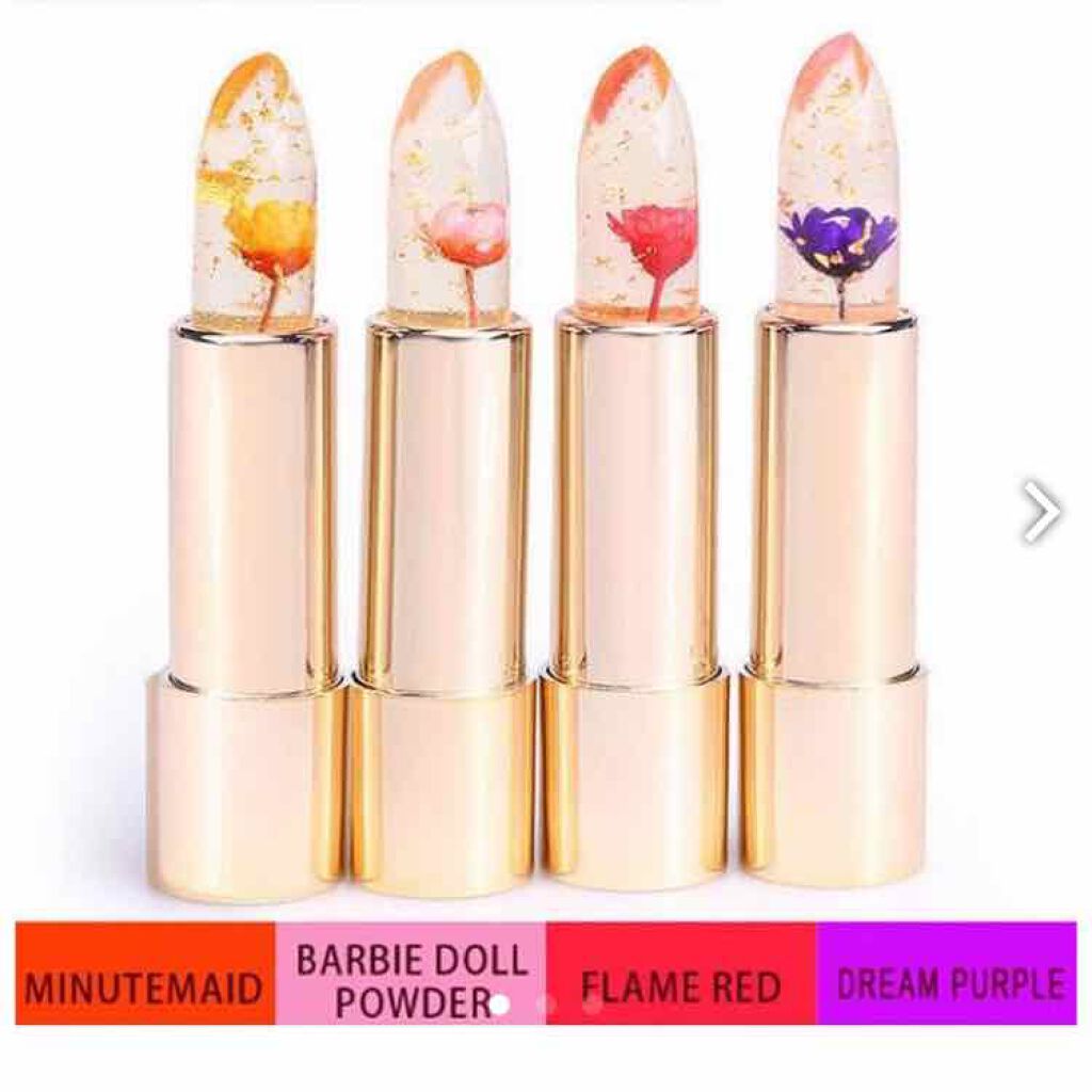 フラワーリップスティック/Kailijumei/口紅を使ったクチコミ（1枚目）